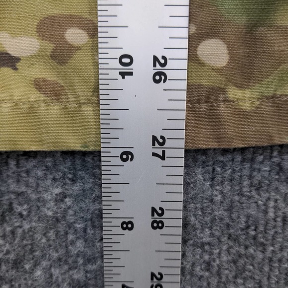 U.S. Military Mens Camo Army Uniform Coat Green Tan Size Small Pockets - Picture 4 of 13